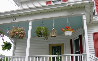 Painting the Porch Ceiling Sky Blue: Myth or Magic?
